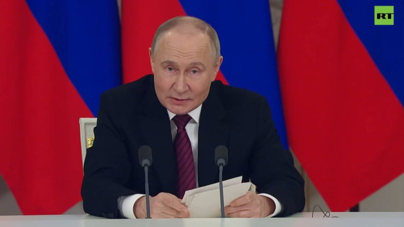 Путин предлагает Украине прямые переговоры без предварительных условий