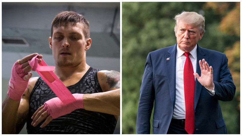 Александр Усик в Киеве раскритиковал бездействие Трампа в важный для мира момент