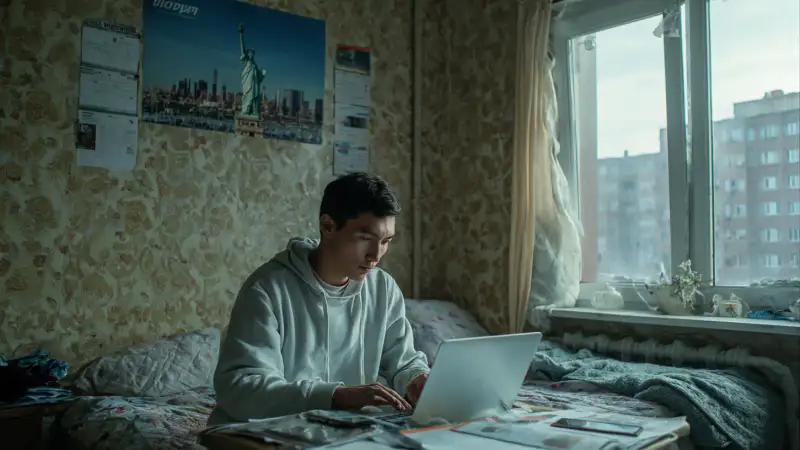 Социальные практики и мечты о свободе: как коллективные заявки на грин-карты меняют жизнь в Центральной Азии Павлодаре