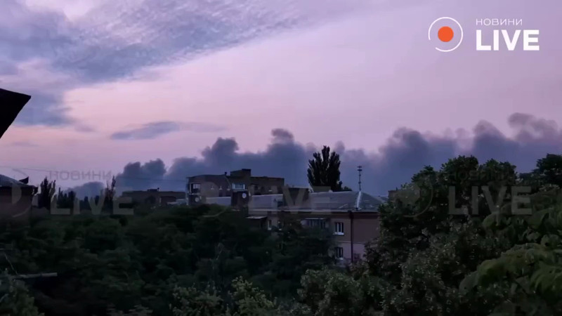 Киев в огне: дроновая атака погрузила город в темноту 10 июня