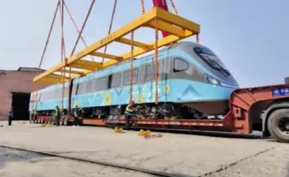 Голубые мечты на рельсах: первые вагоны LRT расправляют свои крылья в Астане