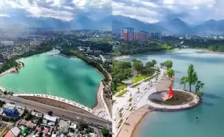 Обновленный Сайран в Алматы: Казахстанский фотограф запечатлел красоту реконструированного озера и его значение для горожан