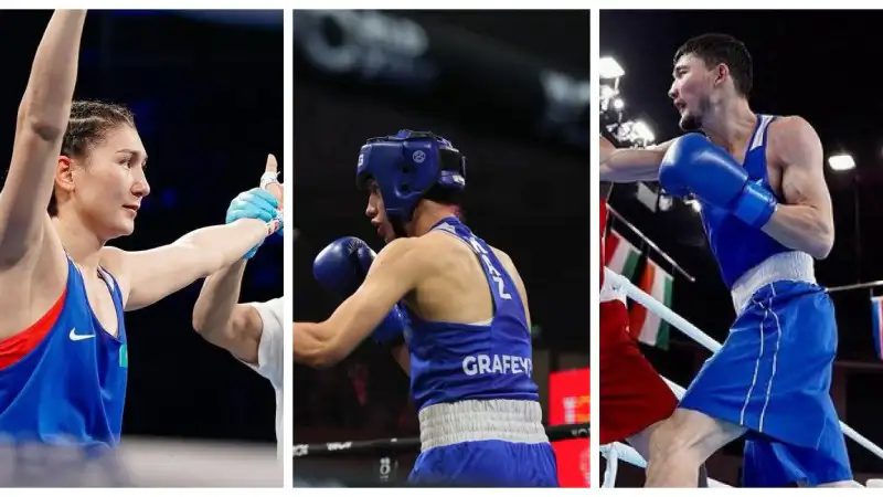 Астана на боксерской карте мира: Казахстанцы и Аида Абикеева стартуют с победы на Кубке мира Павлодаре