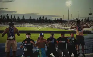 Ночь под звуки фанфар: как шымкентские болельщики разбудили грузинских мечтателей