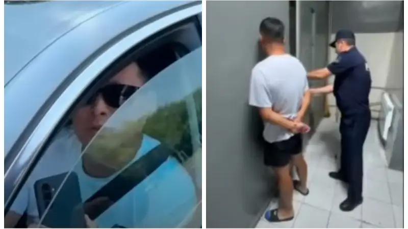 Иностранный гражданин задержан в Алматы за игнорирование законных требований правоохранителей Павлодаре