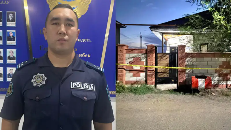 В Алматы произошла битва: полицейский против преступника с кухонным тесаком Павлодаре