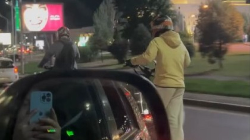 Алматы: международный скандал с самокатчиками, разогнавшимися по проспекту Аль-Фараби Павлодаре