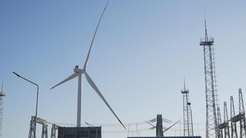 ERG завершила монтаж 24 турбин на ВЭС 'Хромтау' мощностью 150 МВт Павлодаре