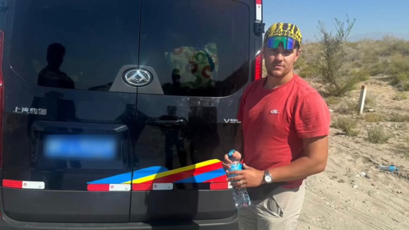 Польский турист на пути в Китай: Казахстан стал важным этапом путешествия Павлодаре