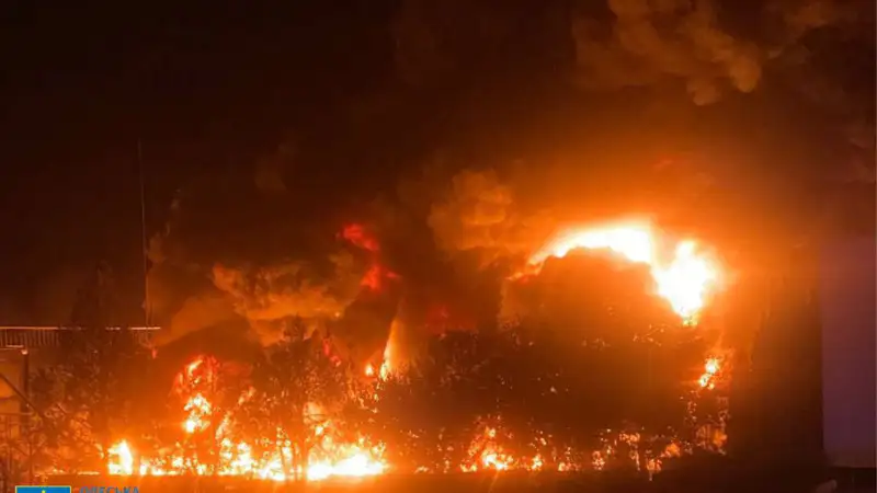 Волна конфликта: Россия обрушила удар на азербайджанскую нефтебазу в Украине Павлодаре