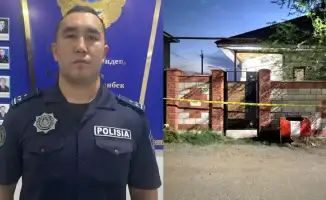 В Алматы произошла битва: полицейский против преступника с кухонным тесаком