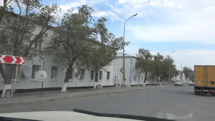 Улица посёлка Достык. Фото 