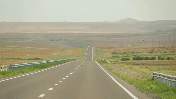 Трасса до границы Казахстана с Китайской Народной Республикой