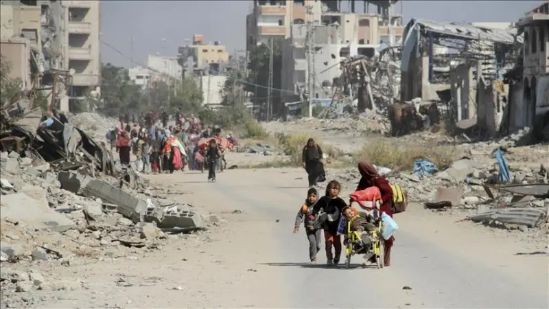 ЦАХАЛ открывает двери гуманитарного убежища, в то время как небоскребы Газы падают, как карточные домики под натиском израильской армии Павлодаре