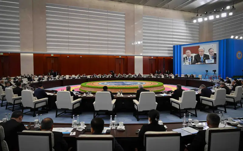 Саммит ШОС в Китае 