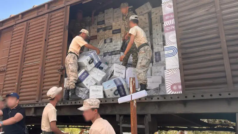 КНБ изъял сигареты на 600 миллионов тенге: в Жамбылской области пресечена попытка провоза почти 900 тысяч пачек Павлодаре