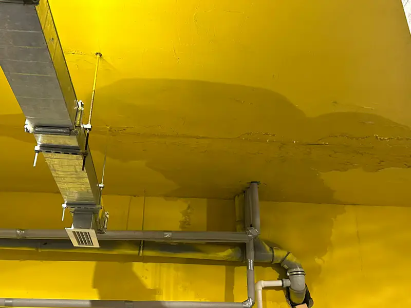 Школу № 28 в Караганде затопило перед началом учебного года. Фото: ©️ 