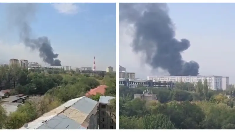 В Алматы произошёл пожар в Ауэзовском районе: ДЧС сообщает о происшествии Павлодаре