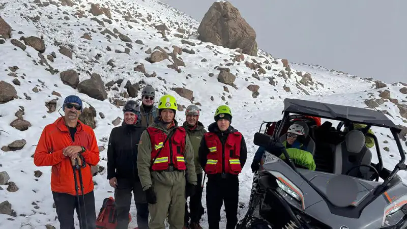 Спасатели МЧС эвакуировали травмированную туристку из Израиля в горах Алматы Павлодаре