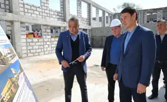 Аким Алматы Дархан Сатыбалды ультиматум подрядчику реконструкции школы №58