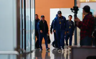 Мужская сборная Казахстана по боксу: триумфальное возвращение Айбека Оралбая и Санжара Ташкенбая в Астану после чемпионата мира