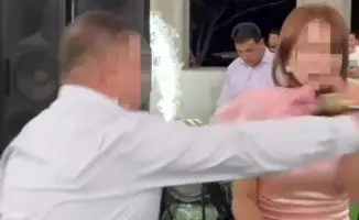 В Туркестанской области бывший свёкр избил невестку за пение на свадьбе: инцидент попал на видео