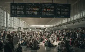 Франция на паузе: туристам советуют отложить полеты 18 и 19 сентября из-за возможных штормов в авиасообщении