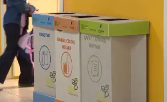 Казахстанские школы: экобоксы как зеленые острова в океане отходов