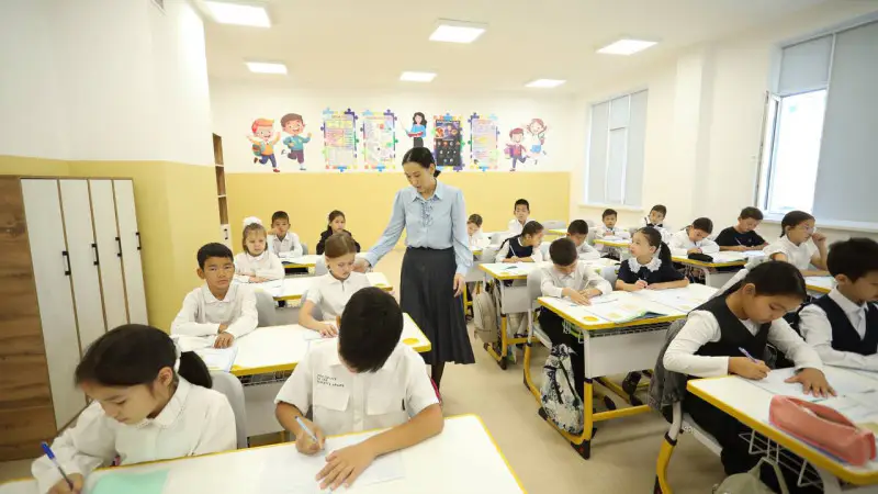 В Актау открыта десятая школа на 1500 мест в рамках проекта 'Келешек мектептері' Павлодаре