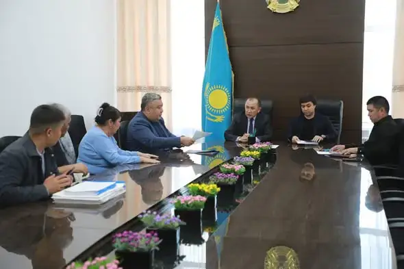 В Сарыагашском районе обсуждены детали строительства канализационной системы в поселке Коктерек Павлодаре