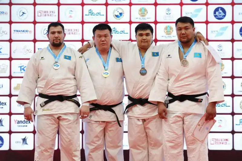 Спортсмены области Абай стали чемпионами в смешанном командном первенстве по дзюдо (8)