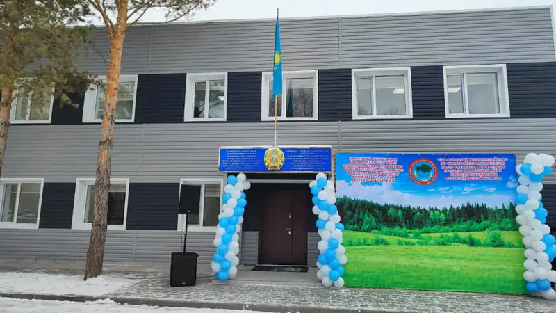 Карагандинское лесное хозяйство новое здание современная инфраструктура Павлодаре