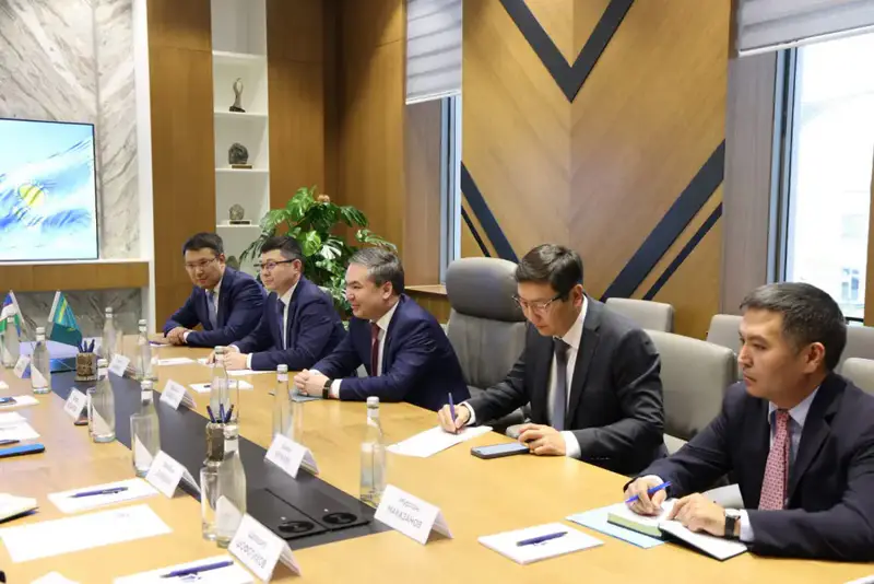 Переговоры Ерсайына Нагаспаева с министром Узбекистана о сотрудничестве в горнодобывающей промышленности Павлодаре
