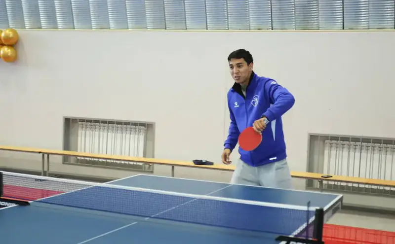 Нурдаулет Килыбай принял участие в открытии нового спортивного комплекса в Тупкараганском районе (4)