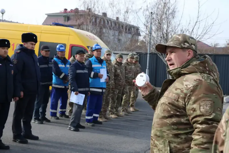 В Алматы устанавливают датчики газа и угарного газа в частных домах для повышения пожарной безопасности Павлодаре