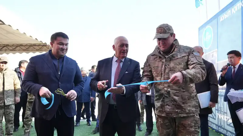 Новый пожарный пункт в Карамурте для местных жителей Павлодаре