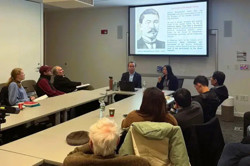 В Гарвардском университете прошла лекция по эволюции конституционного права Казахстана (2)
