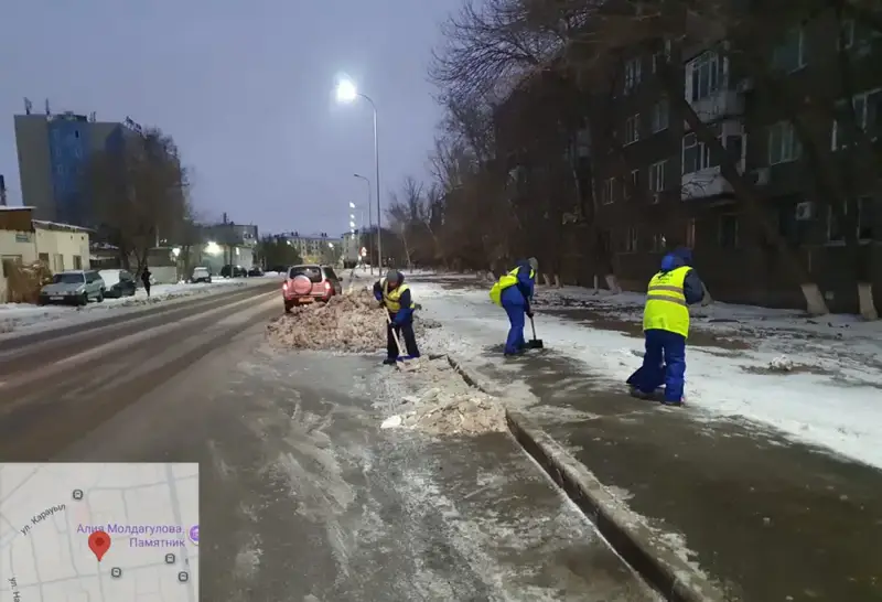 Астана mobilizes over 700 units of specialized equipment for nighttime snow removal operations Павлодаре