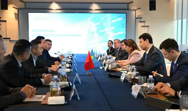 Акимат Алматы, UBTECH Robotics и NERO Group подписали соглашение о совместном предприятии (3)