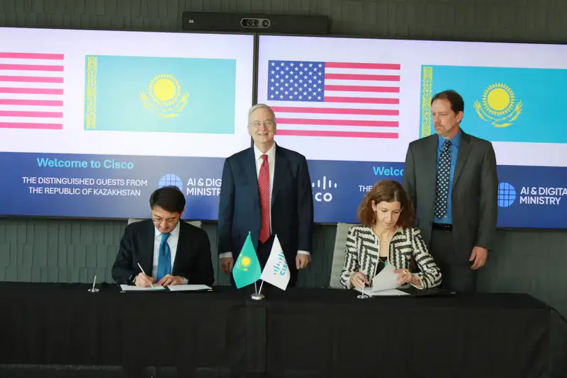 Сотрудничество Казахстана с Cisco в области ИИ и цифровой трансформации: шаг к технологическому прогрессу и социальному развитию страны Павлодаре