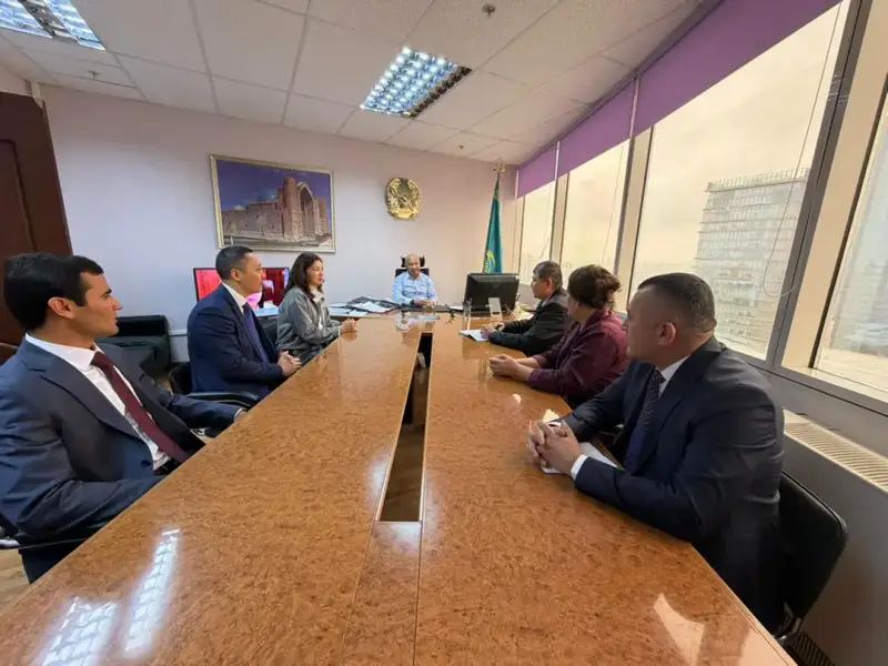 Канат Мынбаев провёл встречу с делегацией Республики Таджикистан (3)