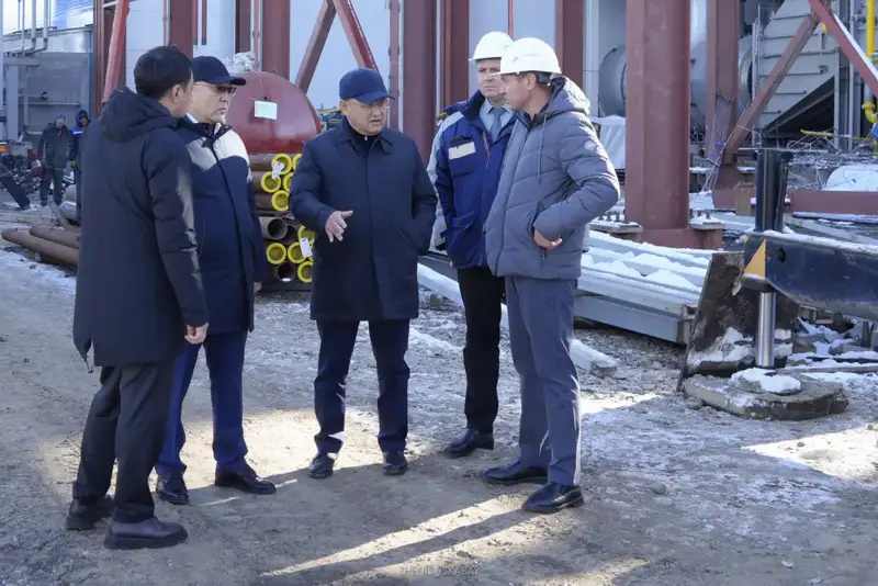 В городе Текели области Жетісу введена новая парогазовая установка на отопительном предприятии (4)