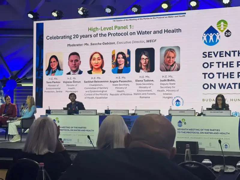 Обсуждение влияния качества питьевой воды на здоровье и санитарные условия: итоги международной встречи в Будапеште Павлодаре