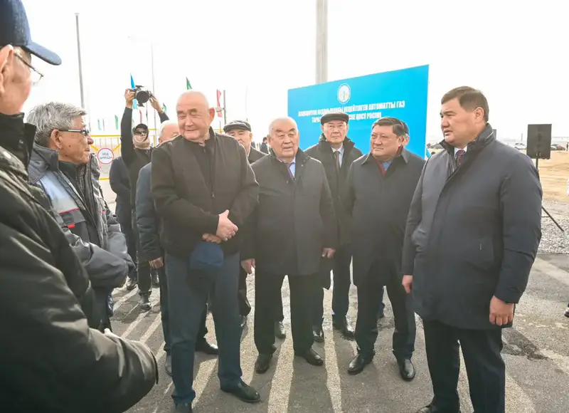 В Жанакоргане запущена автоматическая газораспределительная станция (9)