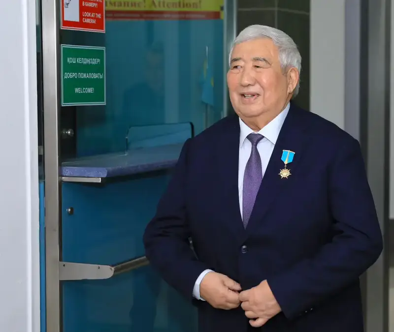 Амангос Тулеуов, удостоенный звания «Қазақстанның Еңбек Ері», отмечен за вклад в сельское хозяйство Казахстана Павлодаре