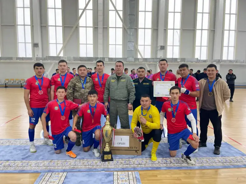 В Национальной гвардии прошел турнир по мини-футболу среди команд Астанинского гарнизона (5)