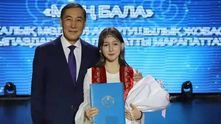 Победа школьницы из Нуринского района в республиканском проекте Мың бала Павлодаре