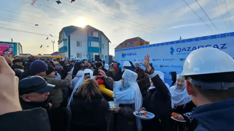 В село Коянды подали газ (5)