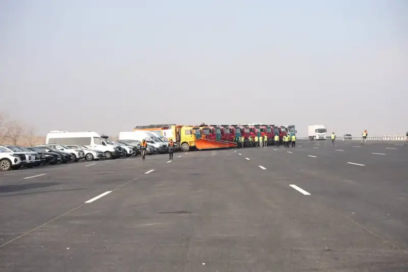 Открытие четырехполосной трассы между Алматы и Шымкент Павлодаре