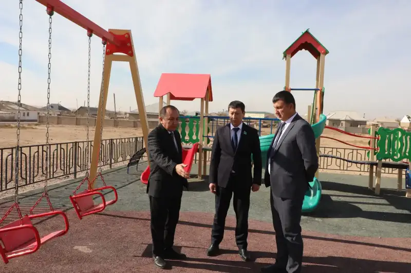 ТУРКЕСТАН: НОВЫЙ МЕДИЦИНСКИЙ ЦЕНТР И ДЕТСКАЯ ИГРОВАЯ ПЛОЩАДКА В САРЫАГАШСКОМ РАЙОНЕ Павлодаре